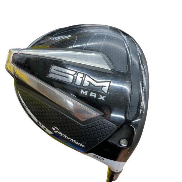 【中古】 テーラーメイド SIM MAX 9° ドライバー DR Diamana D-LIMITED 60 (フレックスS) メンズ 男性用 右利き 右用 Cランク ゴルフクラブ