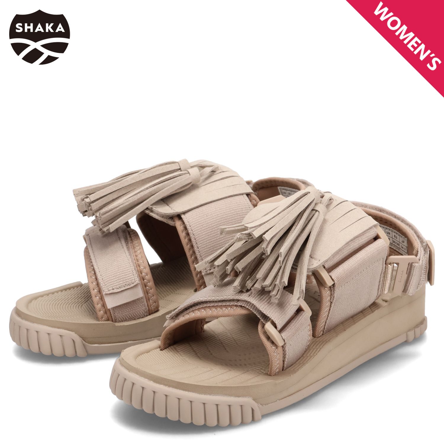 SHAKA シャカ スポーツサンダル ウィークエンダー タッセル レディース WEEKENDER TASSEL SK-274