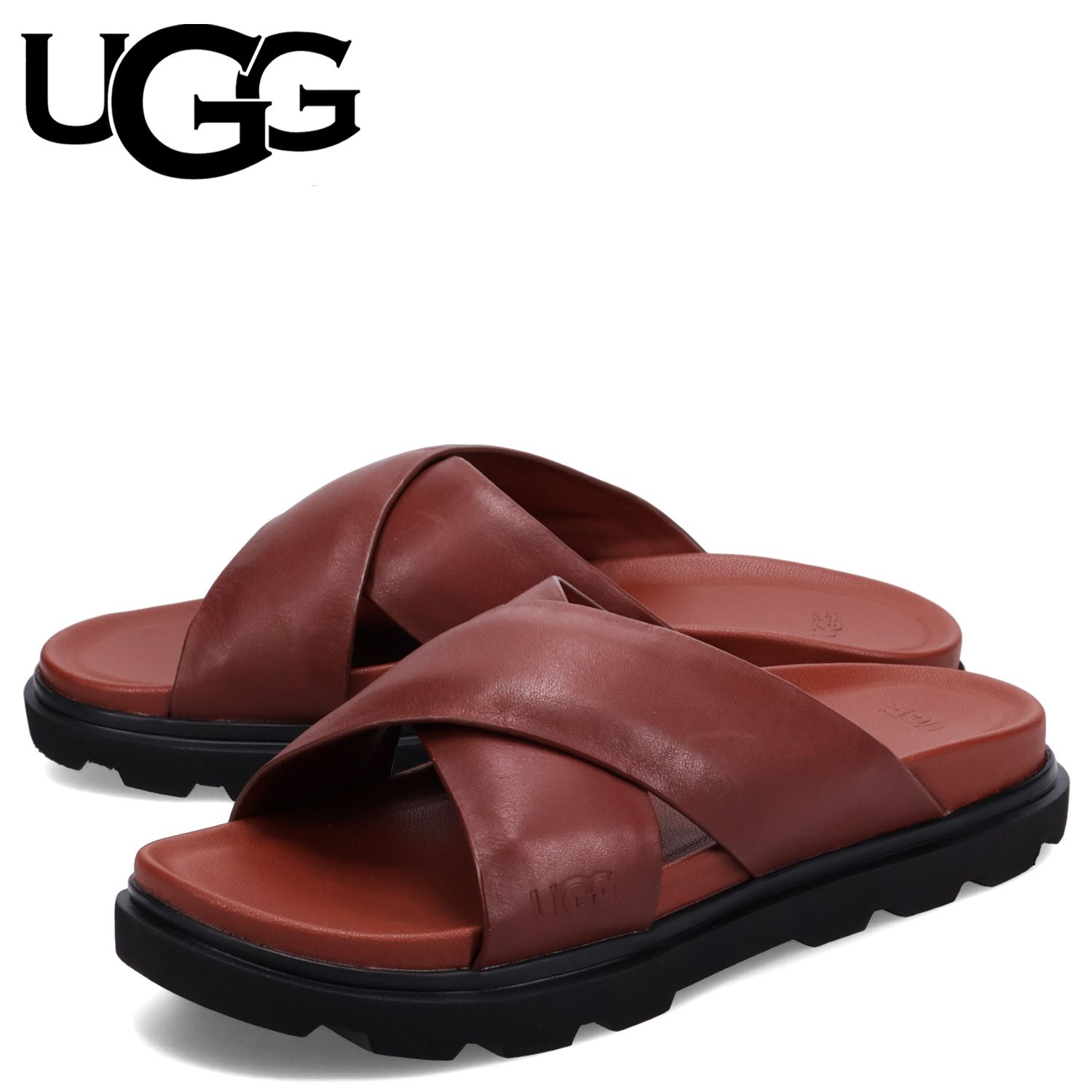 UGG アグ スライドサンダル メンズ CAPITOLA CROSS SLIDE 1153076