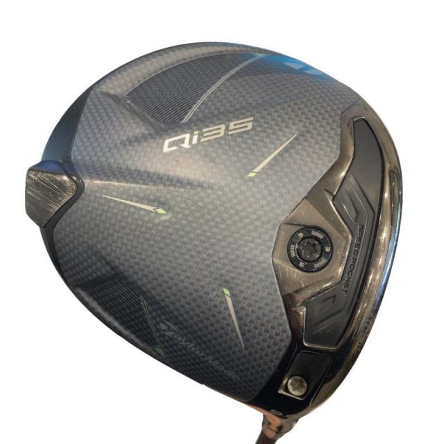 【中古】 テーラーメイド Qi35 9° ドライバー DR Diamana BLACK TM60(Qi35 DR) (フレックスS) メンズ 男性用 右利き 右用 Cランク ゴルフクラブ