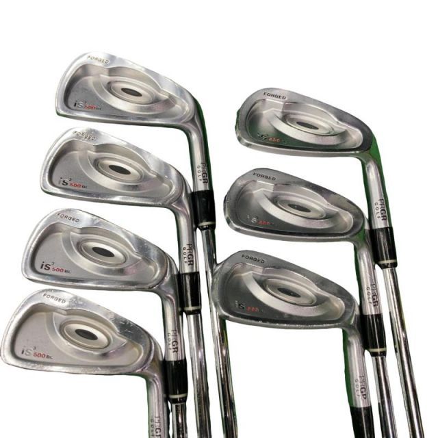 【中古】 プロギア is3 500BL 7S アイアンセット IR Spec Steel II (フレックスS) メンズ 男性用 右利き 右用 Dランク ゴルフクラブ