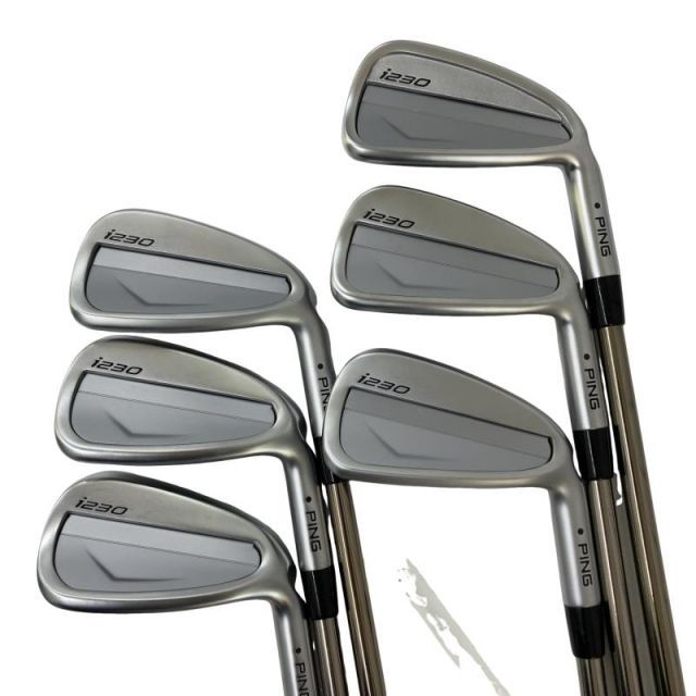 【中古】 ピン i230 6S アイアンセット IR PING TOUR 2.0 CHROME I (フレックスS) メンズ 男性用 右利き 右用 Bランク ゴルフクラブ