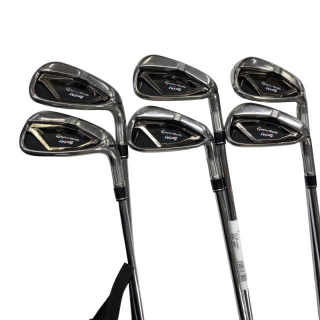 【中古】 テーラーメイド M4 6S アイアンセット IR RE-AX 90 STEEL JAPAN・SPEC(アイアン) (フレックスR) メンズ 男性用 右利き 右用 Dランク ゴルフクラブ