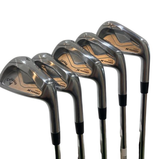 【中古】 キャロウェイ X FORGED MAX(2025) 5S アイアンセット IR NS PRO MODUS3 TOUR105 (フレックスS) メンズ 男性用 右利き 右用 Cランク ゴルフクラブ