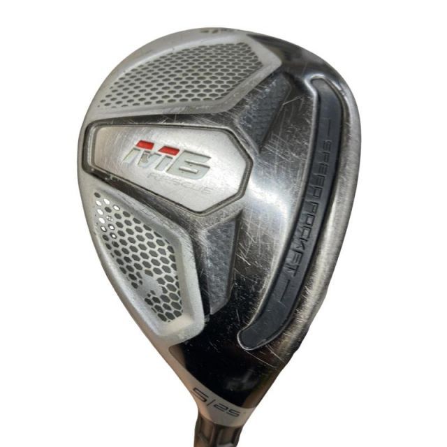 【中古】 テーラーメイド M6 U5 ユーティリティ UT RE-AX 85 STEEL (フレックスS) メンズ 男性用 右利き 右用 Dランク ゴルフクラブ