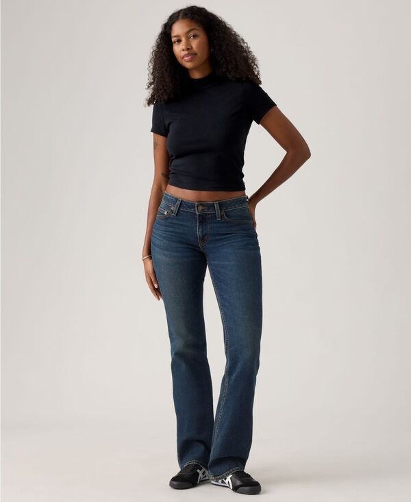 リーバイス レディース ボトムス デニムパンツ ブーツカット ブーツ ローライズ ジーンズ Levis Womens Superlow LowRise Bootcut Jeans Sweep Down