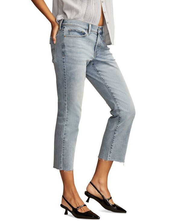 ラッキーブランド レディース ボトムス デニムパンツ クロップド ジーンズ Lucky Brand Womens MidRise Sweet CutHem Croppedenim Jeans Capw