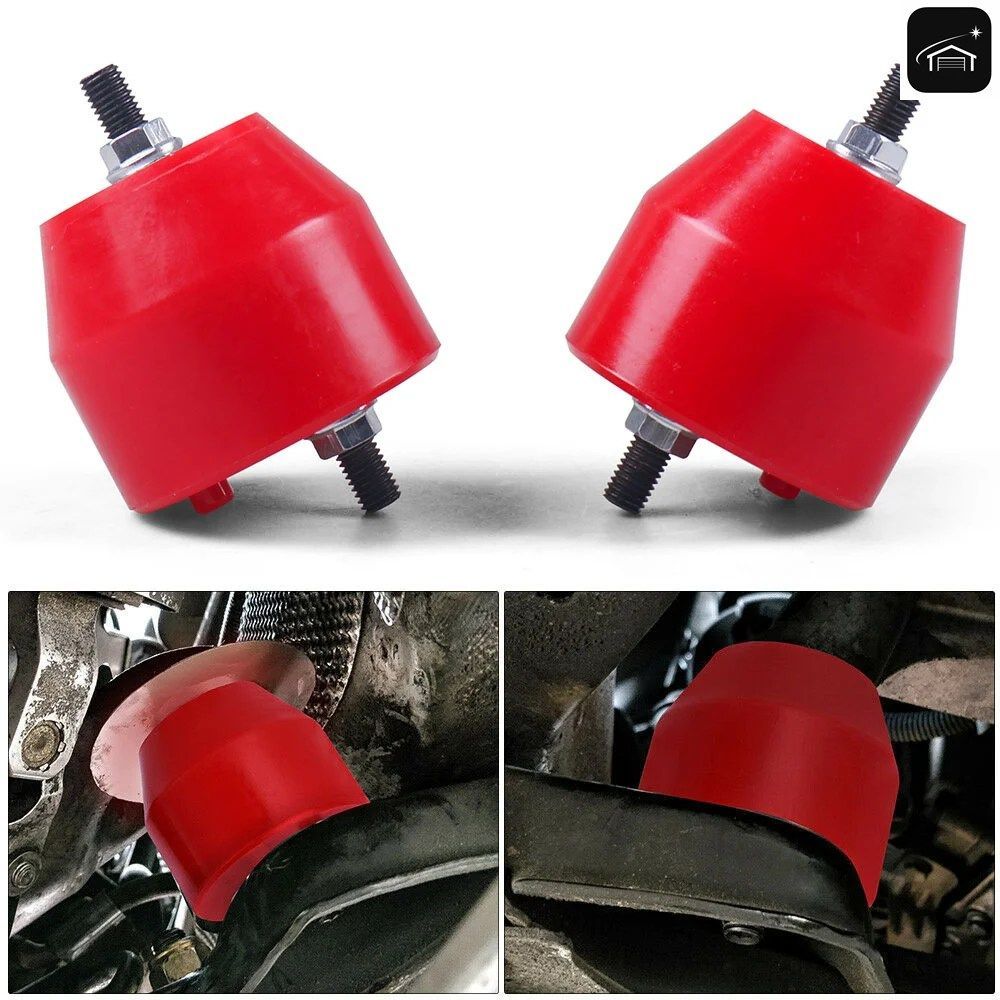 85A ポリウレタン製エンジンフロントLRマウントインシュレーター BMW E36 E46 コンパクト Z3 Z4 直列6気筒 11811140985 22116779970