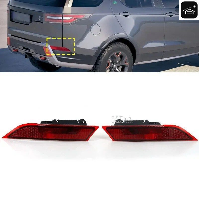 左右リアバンパーリフレクター警告灯ストリップバー ランドローバー ディスカバリー5 2017-20 LR082084 LR082083