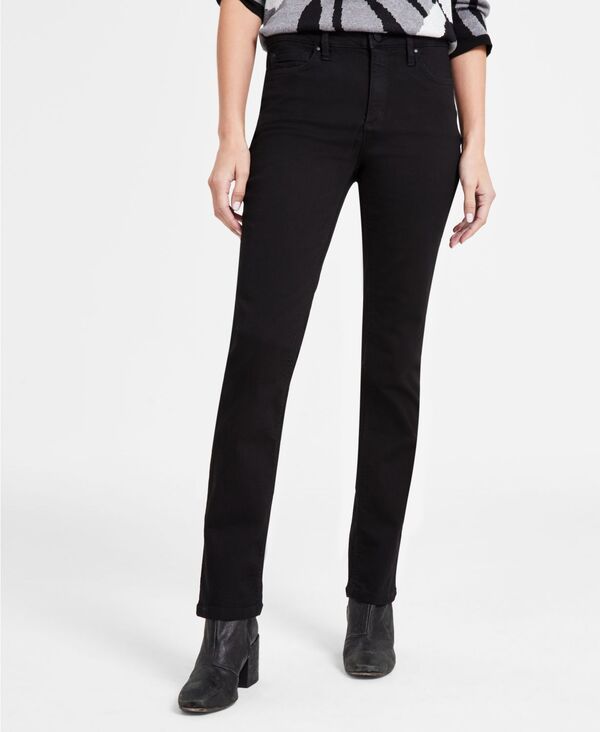 ジョーンズニューヨーク レディース ボトムス デニムパンツ ストレート デニム ジーンズ Jones New York Womens Lexington Mid Rise Straight Leg D