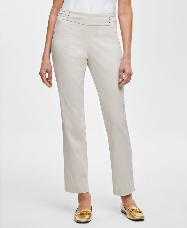 ジェイエムコレクション レディース ボトムス カジュアルパンツ パンツ JM Collection Womens StuddedRivet Pants Regular Short Lengths PP