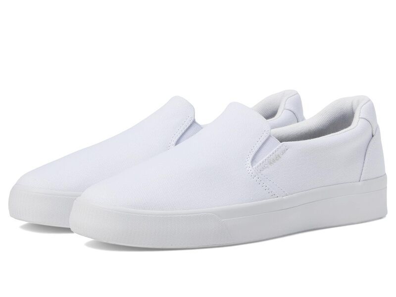 ケッズ レディース シューズ スニーカー Keds Pursuit SlipOn White Canvas ホワイト