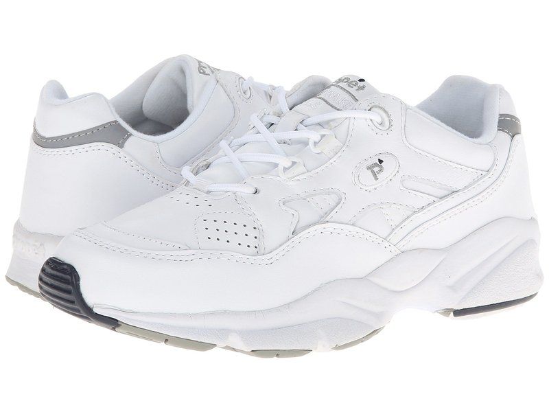 プロペット レディース シューズ スニーカー Propet Stability Walker MedicareHCPCS Code A5500 Diabetic Shoe White Leather