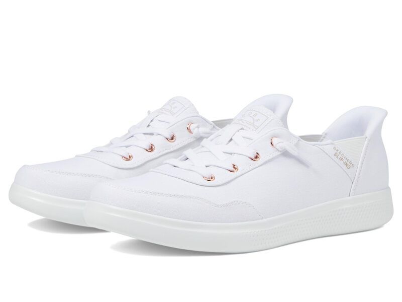 スケッチャーズ レディース シューズ スニーカー BOBS from SKECHERSKIP CUTE B CUTE SWEET HANDS FREE SLIPINS White ホワイト