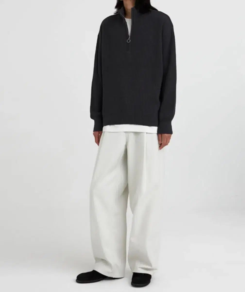 ユース Oversized Half-zip Knit Lサイズ 出品