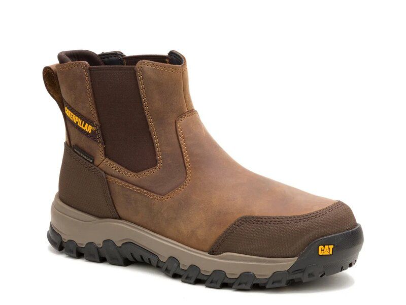 キャタピラー メンズ シューズ ブーツ・レインブーツ Tシャツ チェルシー Caterpillar Threshold Rebound Waterproof Steel Toe Chelsea Wor