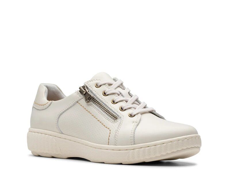 クラークス レディース シューズ スニーカー Clarks Caroline Janna Sneaker White ホワイト