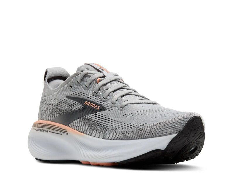 ブルックス レディース シューズ スニーカー Brooks Adrenaline 25 Running Shoe Womens GreyPink グレー