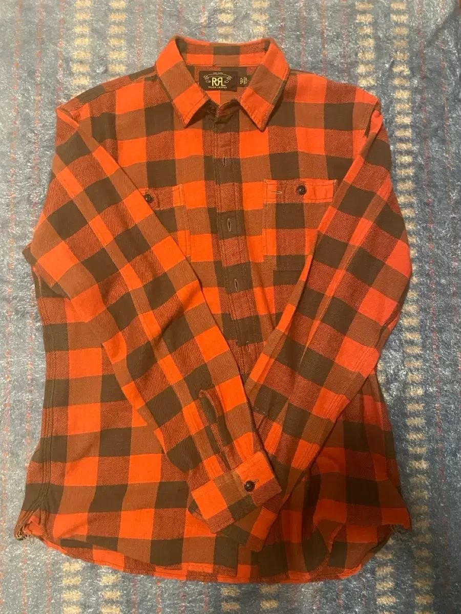 RRL(ダブルアールエル) プラッド ツイル ワークシャツ Mサイズ