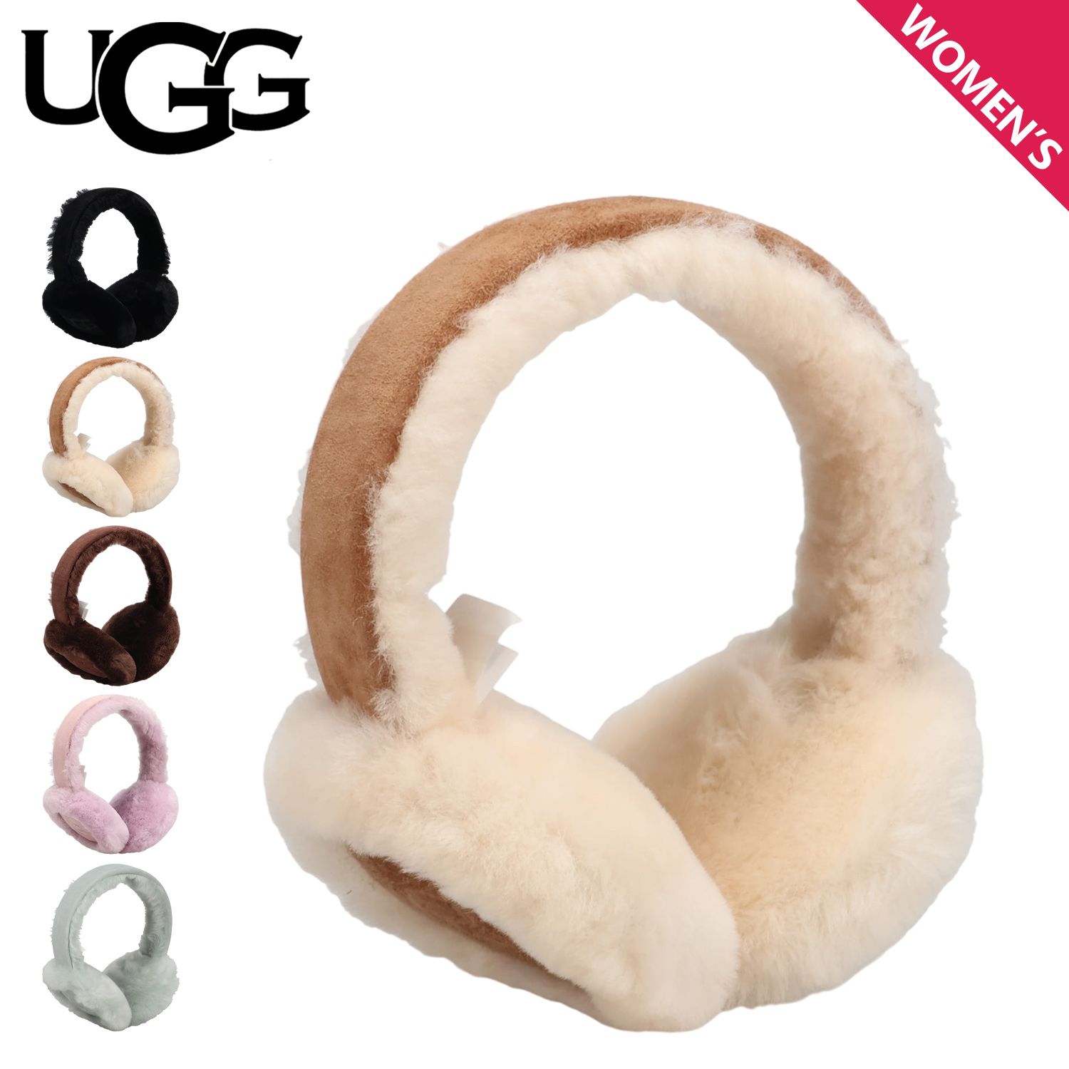 UGG アグ イヤーマフ イヤーウォーマー 耳当て イヤーマフラー ファー
