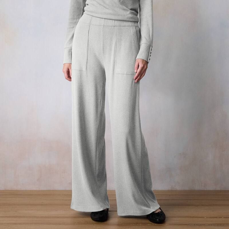 LC Lauren Conrad レディース ボトムス カジュアルパンツ ワイドレッグ Womens LC Lauren Conrad Super High Rise Wide Leg Cozy Pa