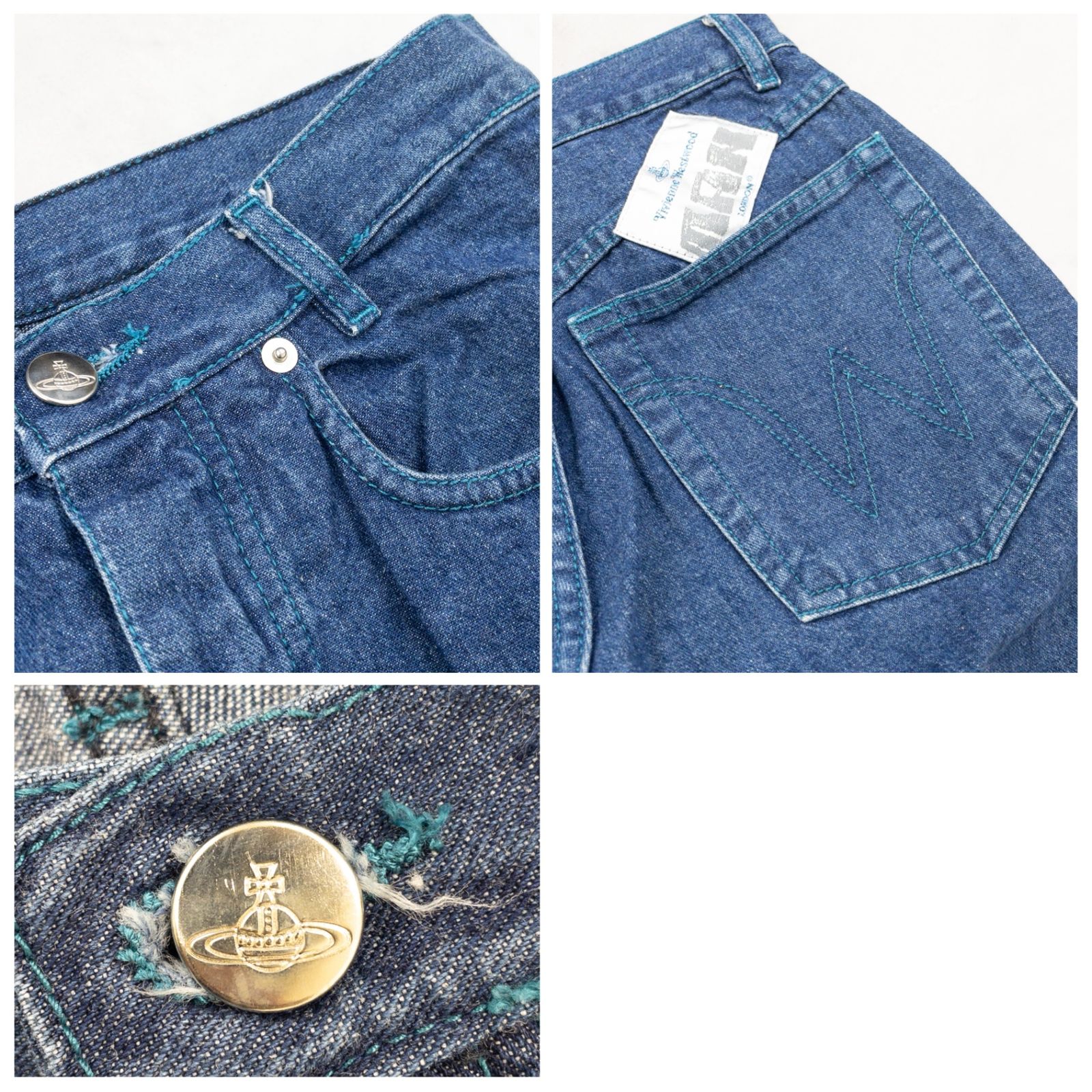 Vivienne Westwood MAN ヴィヴィアンウエストウッド マン デニムパンツ 