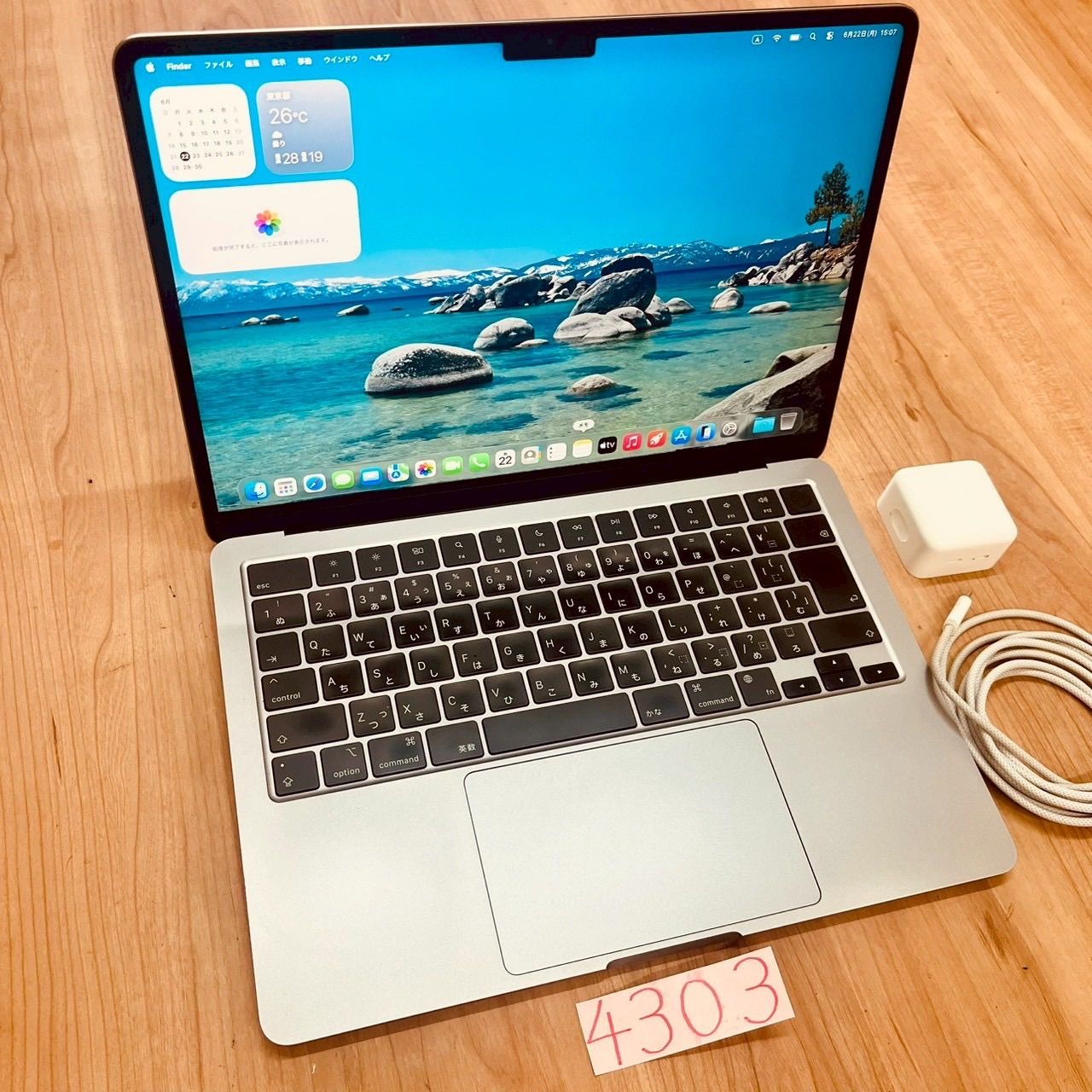 動作確認済】MacBook Air M2 16GB 512GB スペースグレー - メルカリ