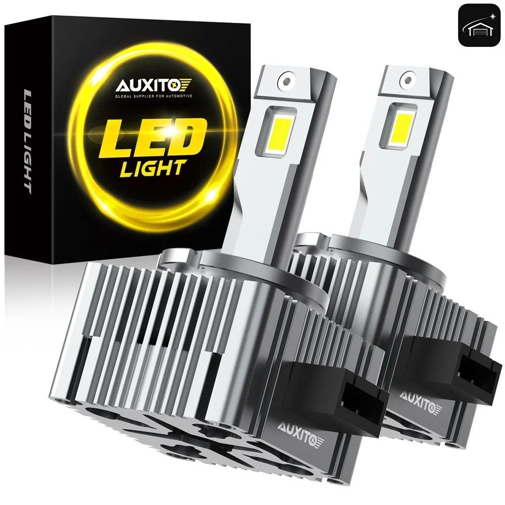 2個入り D1S D3S LEDヘッドライトバルブ 6000K ホワイト ターボヘッドランプ D2S D4S LEDライト 120W 車用ヘッドランプ 30000LM 高出力