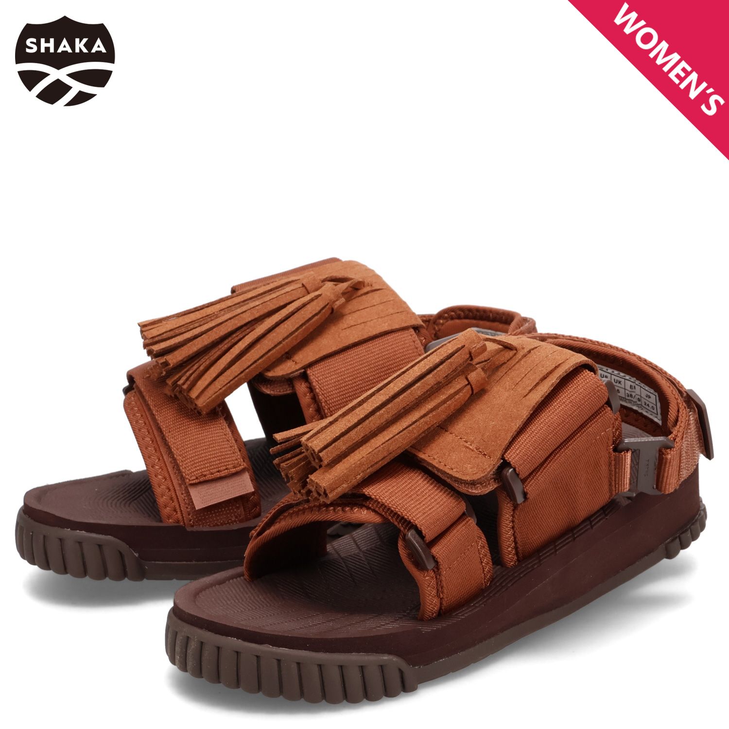 SHAKA シャカ スポーツサンダル ウィークエンダー タッセル レディース WEEKENDER TASSEL SK-274