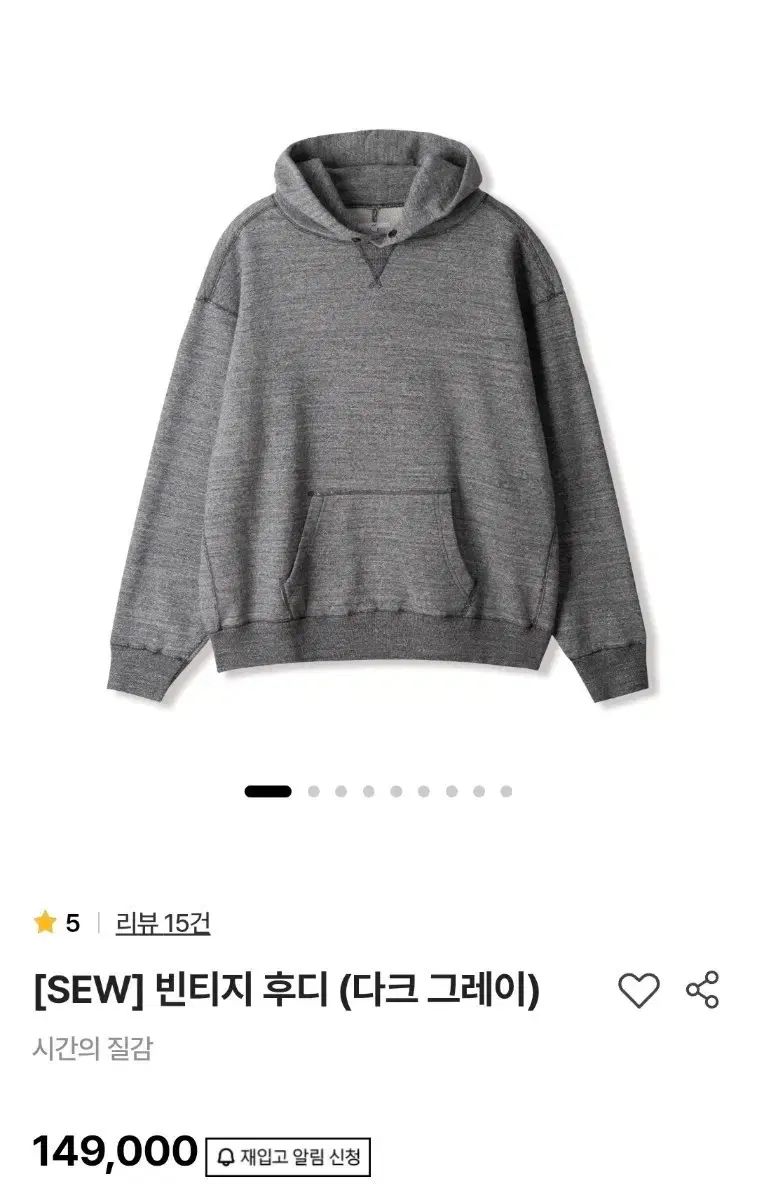 SEW ヴィンテージ WHO Tシャツ (DARK GREY) 2
