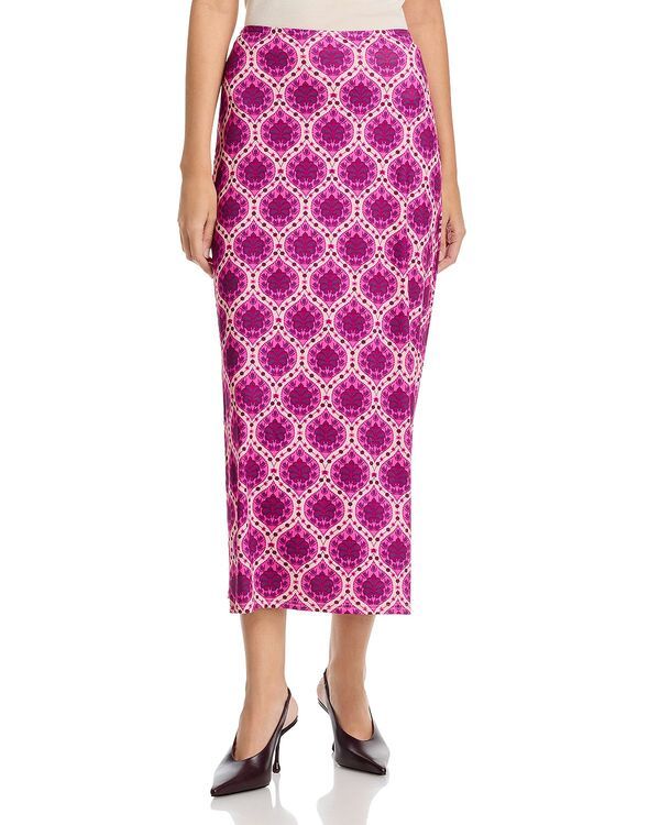 エリアスターズ レディース ボトムスカート Area Stars Mara Fleur Skirt Burgundy バーガンディ