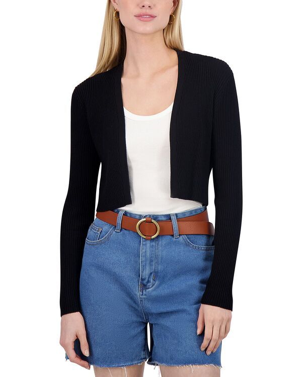 ポイント レディース アウター カーディガン Point Bolero Cardigan Black ブラック