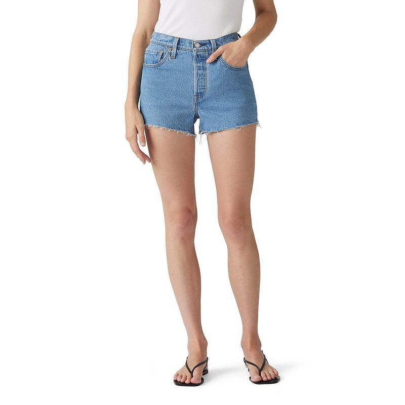 リーバイス レディース ボトムス ハーフパンツ・ショーツ ショートパンツ Womens Levis 501 Original Jean Shorts Multiple Choice Short マルチ