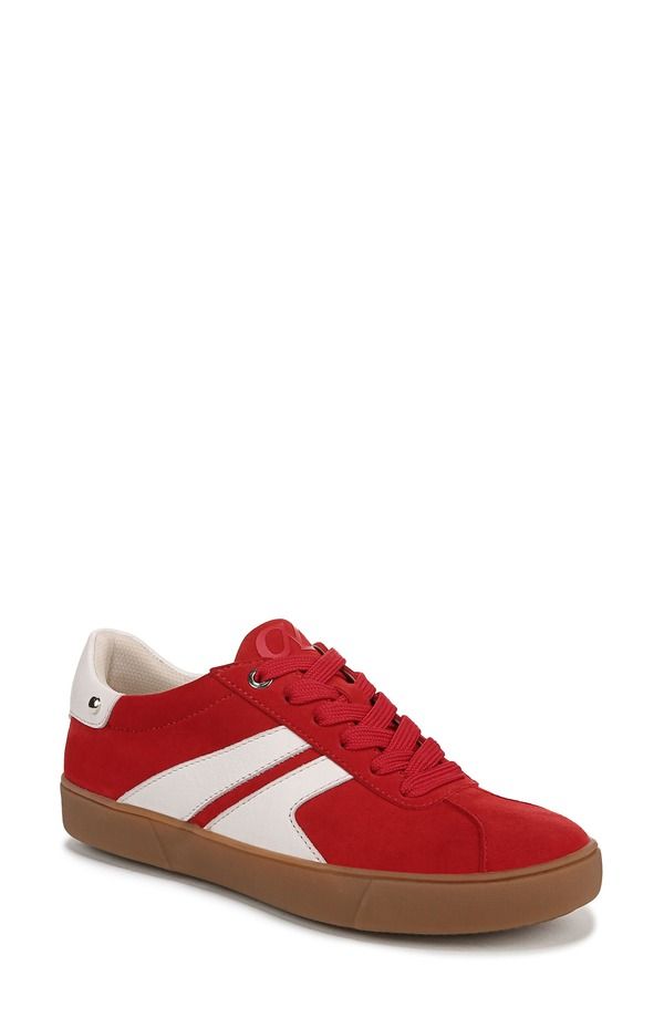 ナチュライザー レディース シューズ スニーカー Naturalizer Medina Sneaker Crimson Red Warm White ホワイト