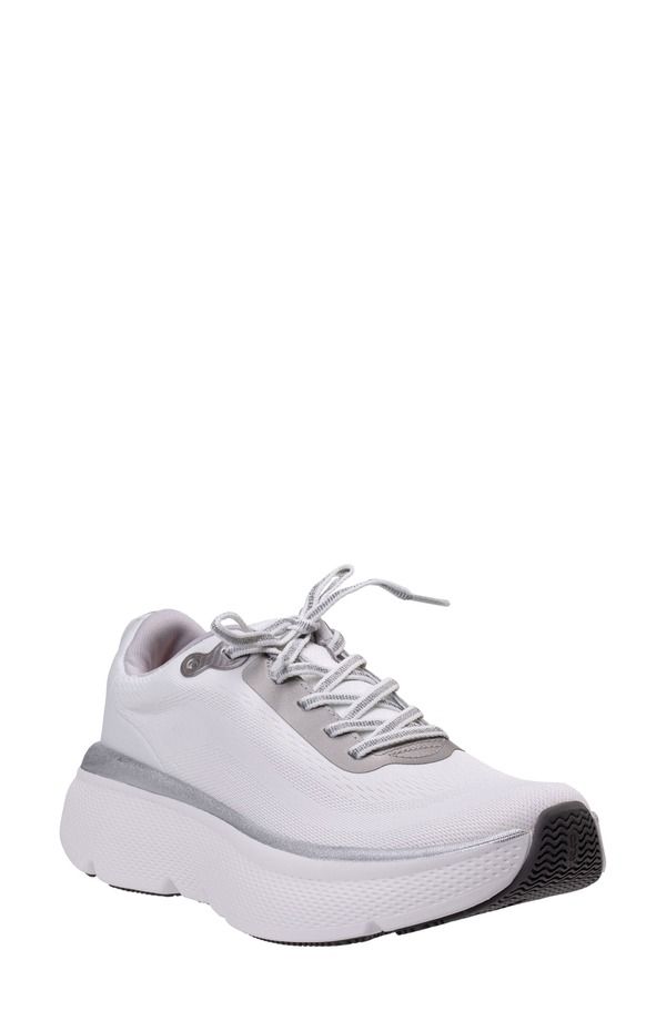 レヴィタライン レディース シューズ スニーカー Revitalign Gaia Walking Sneaker Crystal White ホワイト