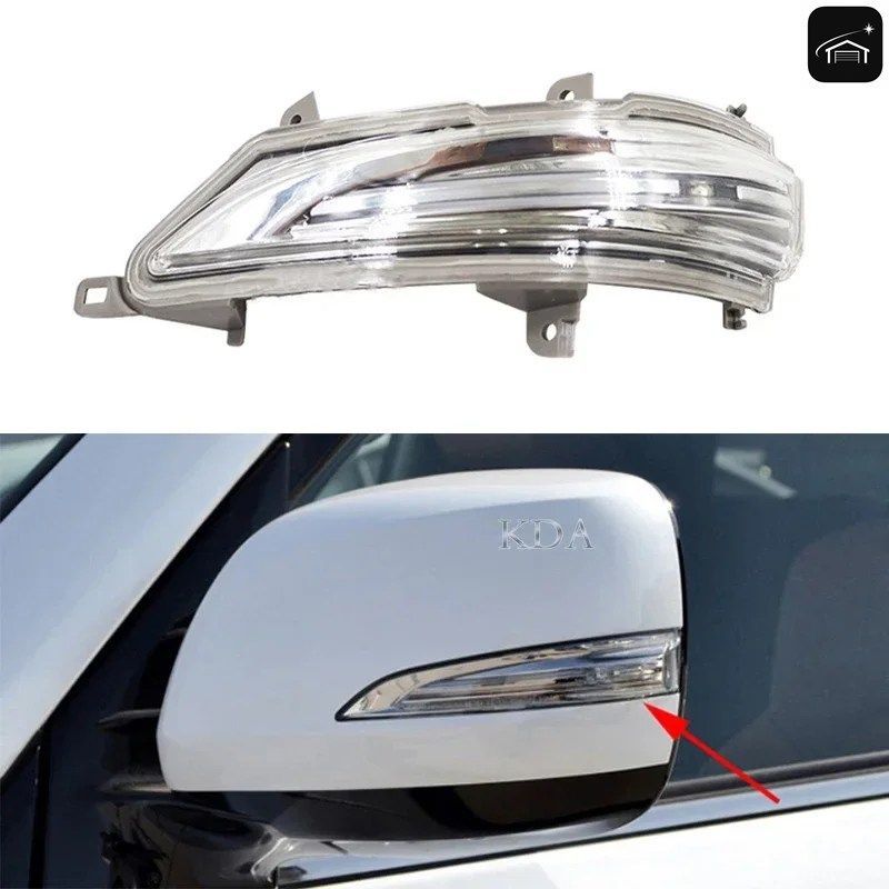 左右LEDリアミラーターンシグナルライトインジケーターランプ レクサス LX 2011-2019 GX 2010-2020 81740-60100 81730-60130