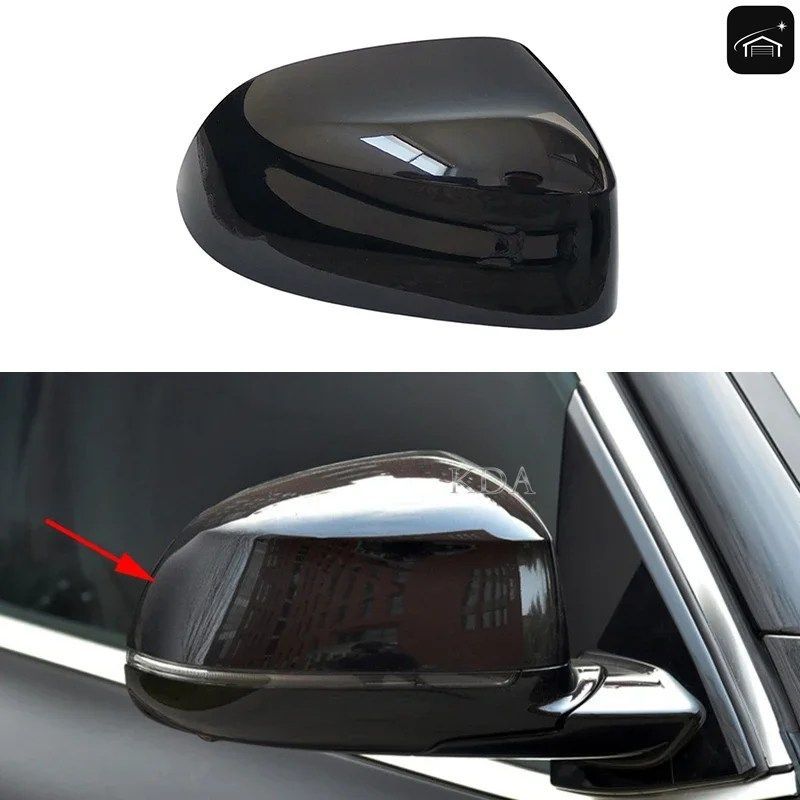 リアビューミラーカバーシェルキャップ BMW X3 F25 2014-2017 X4 F26 X5 F15 2014-2018 X6 F16 2015-2019 51167365113 51167365114