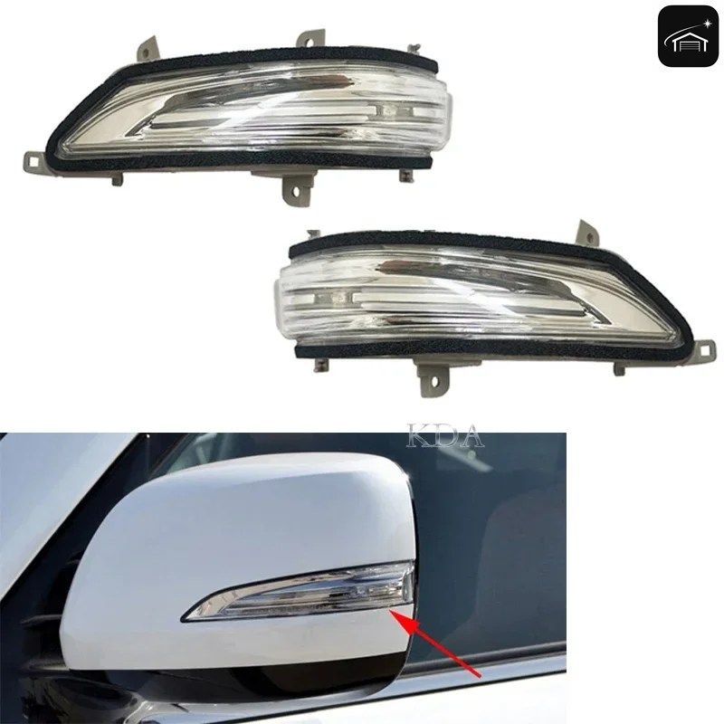 左右LEDリアビューミラーターンシグナルライトランプ レクサス LX 2011 2012 2013-2019 GX 2010-2020 81740-60100 81730-60130