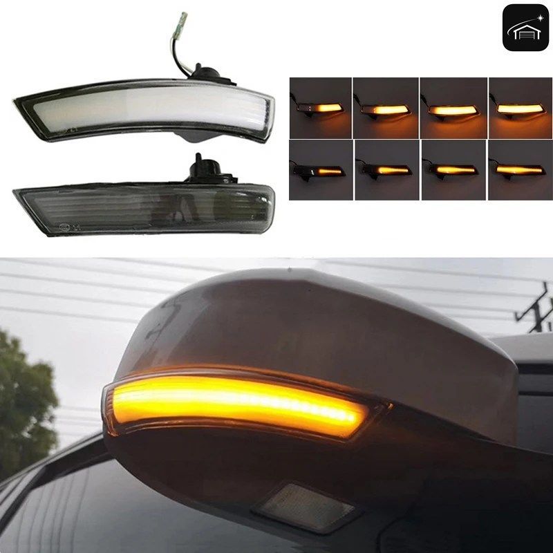 2個入り LED ダイナミックターンシグナルライト サイドウインガーミラーインジケーター ブリンカーリピーター フォード フォーカス 2 3 MK2