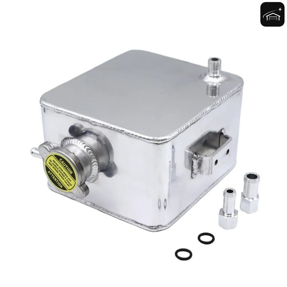 冷却水リザーバーキット 容量2.5L、12mm/16mm TINGS ラジエーターオーバーフロー対応