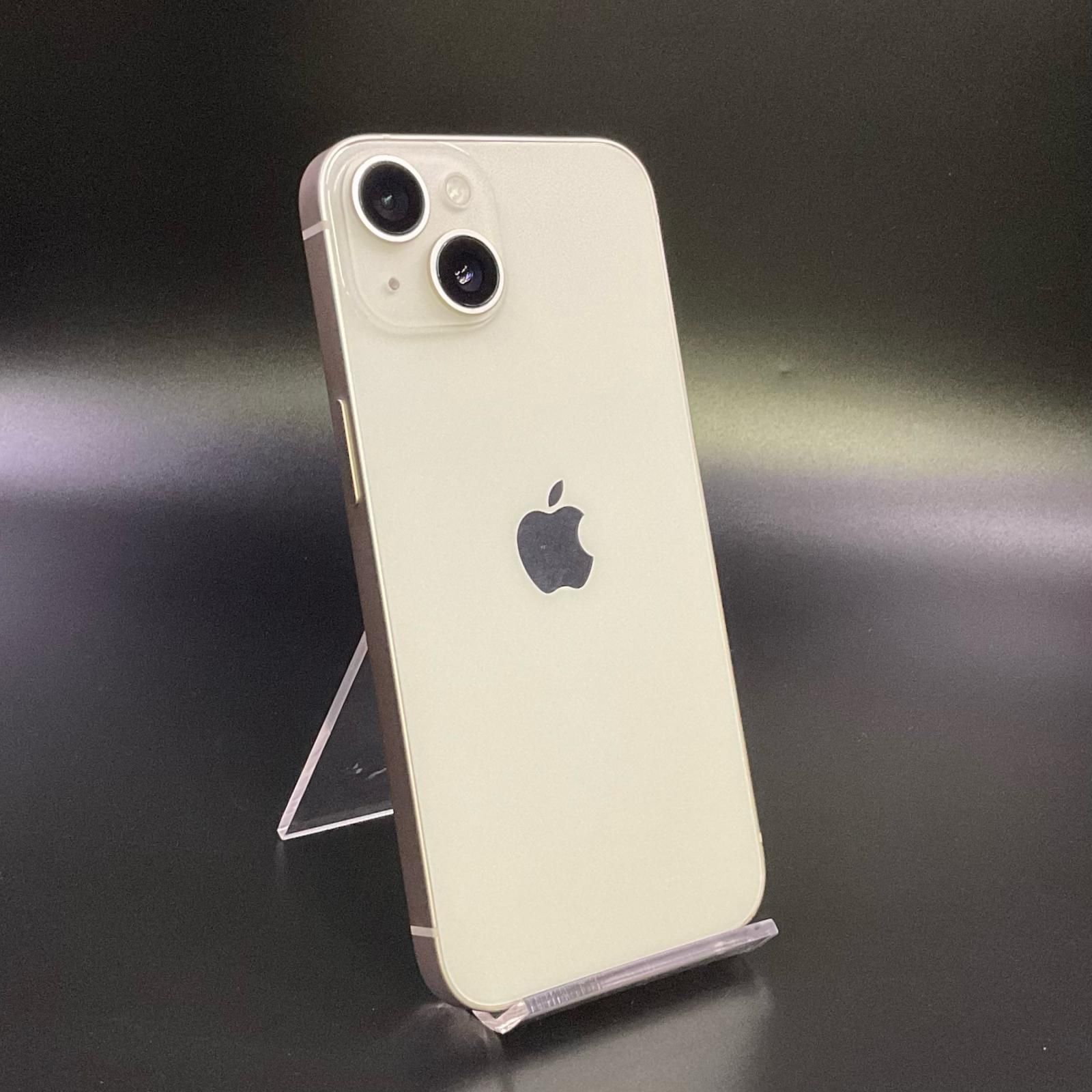 iPhone 14 128GB スターライト SIMフリー 白ロム 動作確認済 81%【全額返金保証】【最速発送】