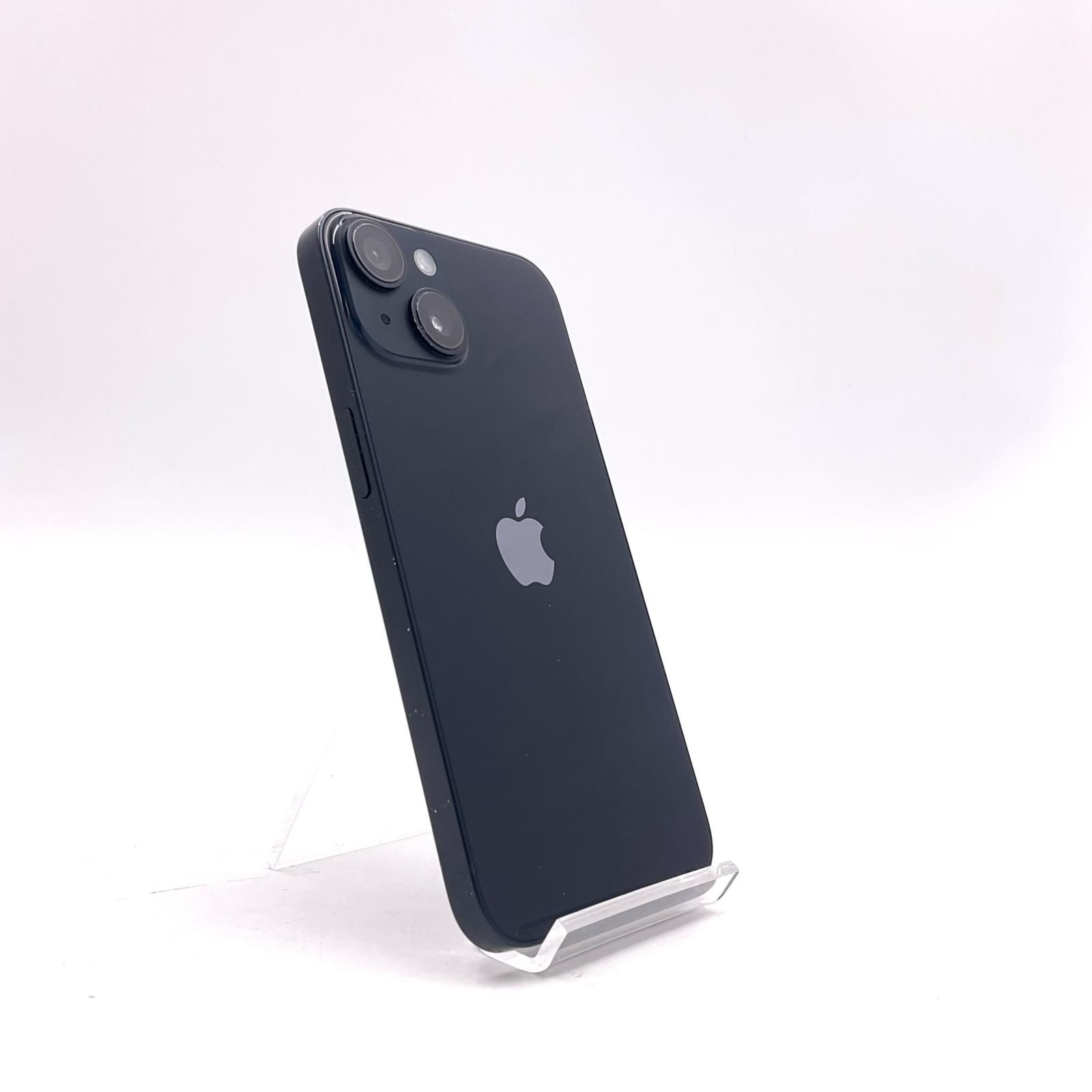 【全額返金保証】【最速発送】 iPhone 14 128GB ミッドナイト au SIMフリー 動作確認済 78%