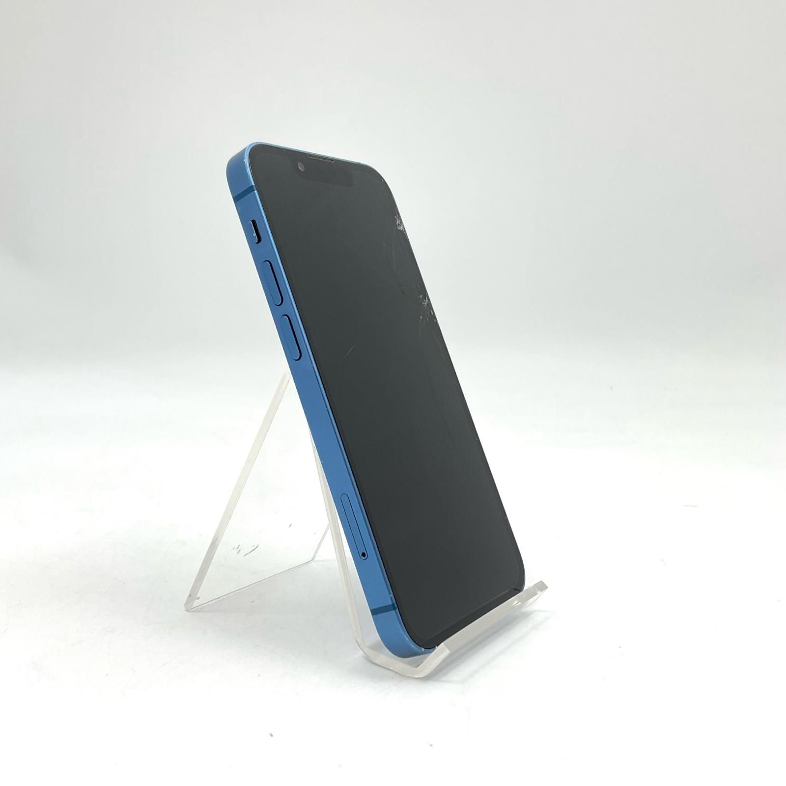 iPhone 13 mini 256GB ブルー SIMフリー【難有】- メルカリ