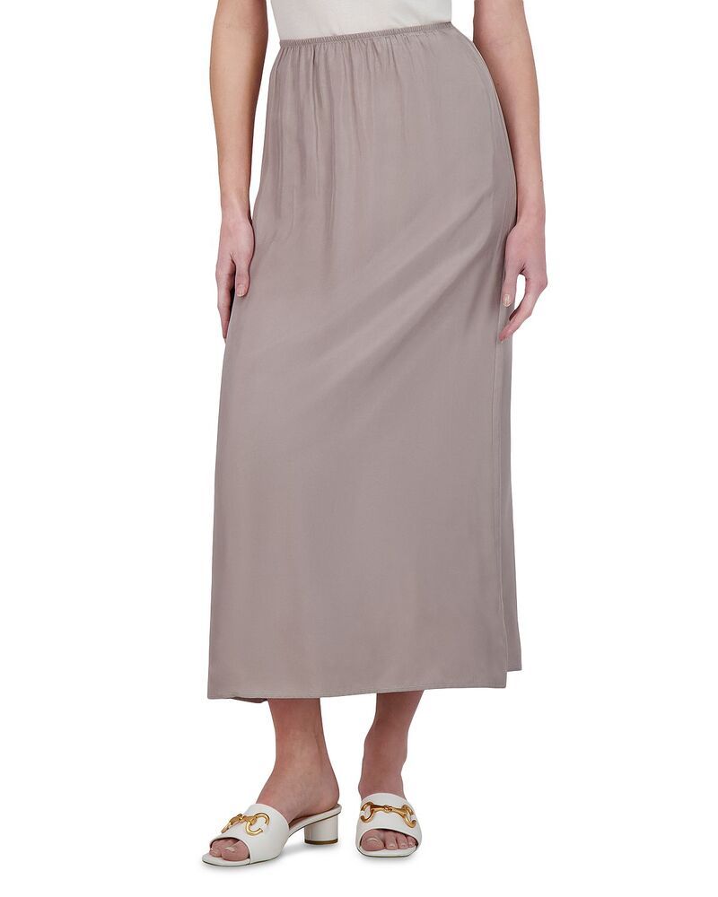 ポイント レディース ボトムスカート A ライン Point Brushed A Line Skirt Stone ストーン