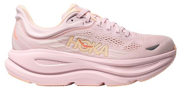 ホカオネオネ レディース シューズ スニーカー HOKA Womens Bondi 9 Running Shoes LilacreamTangerine Glow クリーム