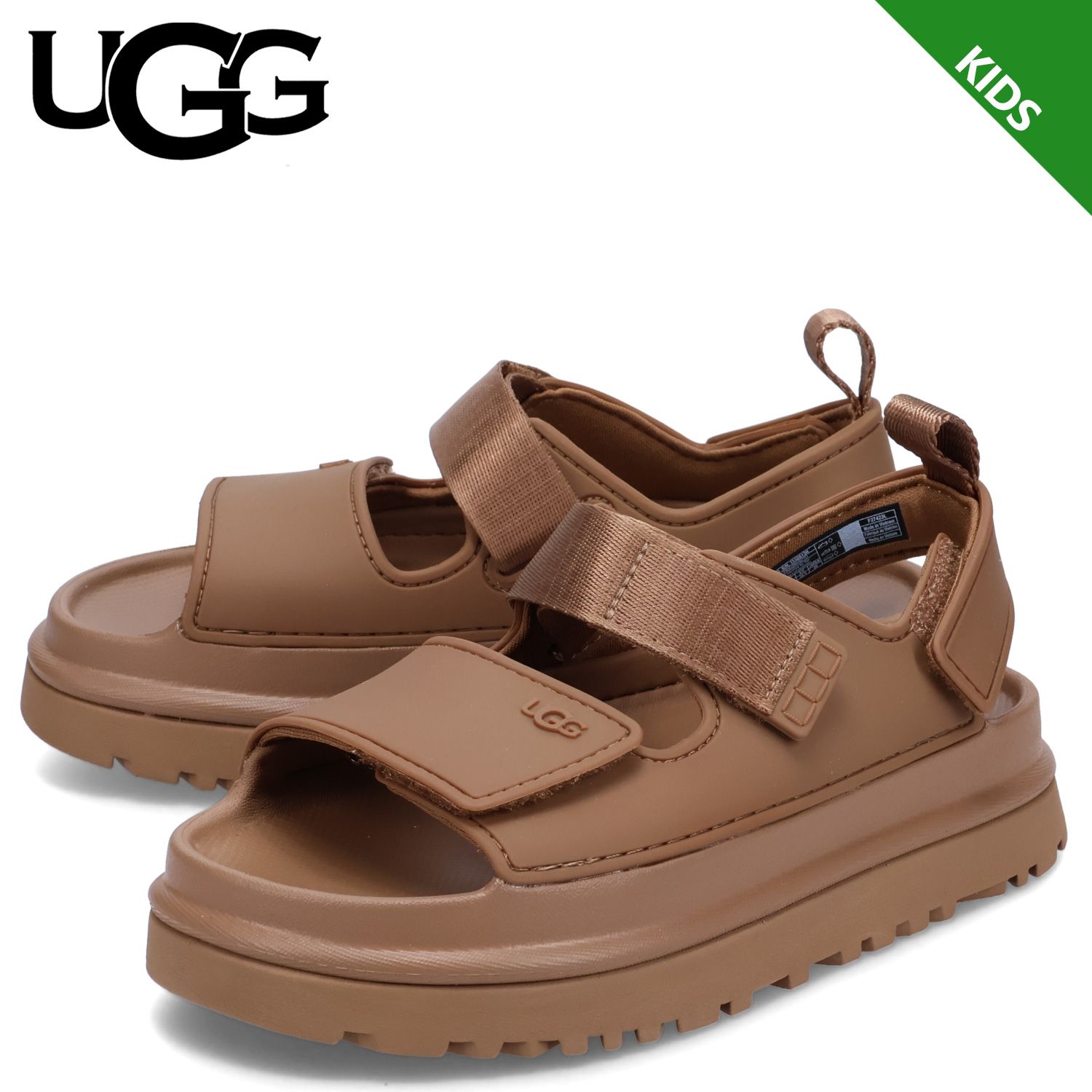 UGG アグ ストラップサンダル ゴールデングロウ キッズ 厚底 GOLDENGLOW 1152813K
