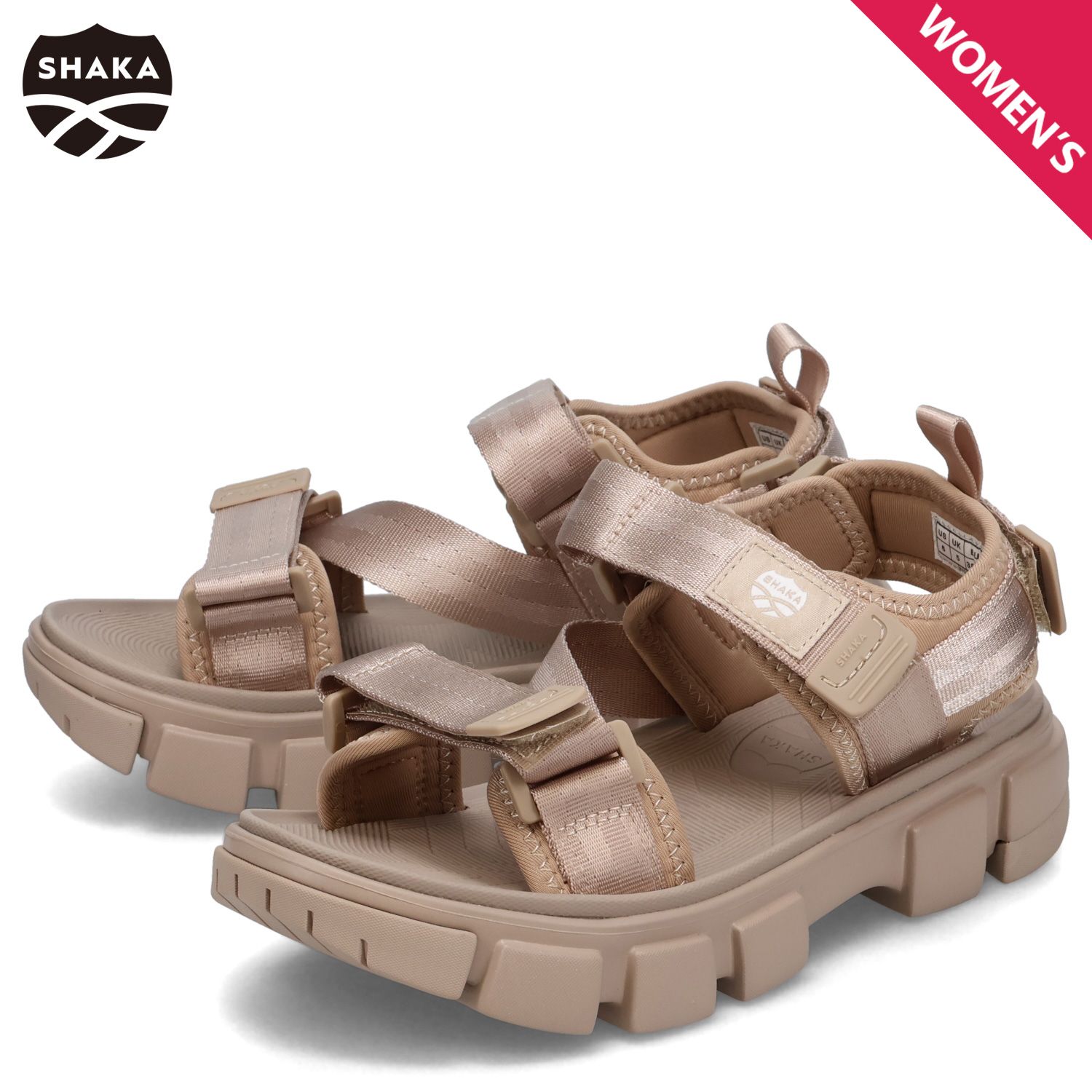 SHAKA シャカ スポーツサンダル ザンパー SF レディース ZAMPER SF SK-241-TPE