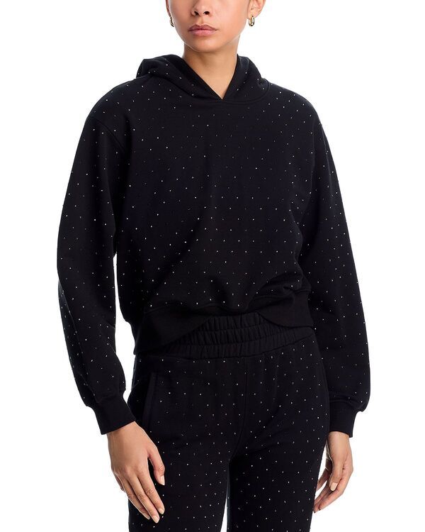 ジェネレーションラブ レディース アウター パーカー・スウェット Generation Love Renaembellished Hoodie Black ブラック