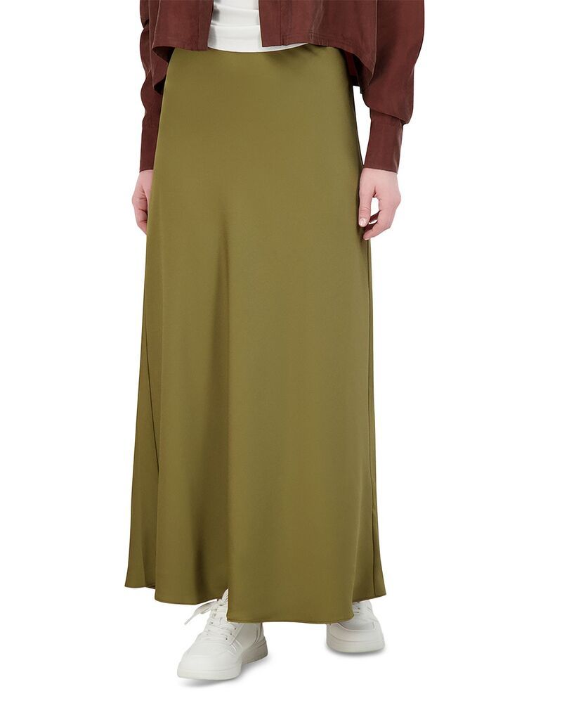 ポイント レディース ボトムスカート Point Slip Skirt Gold Olive オリーブ