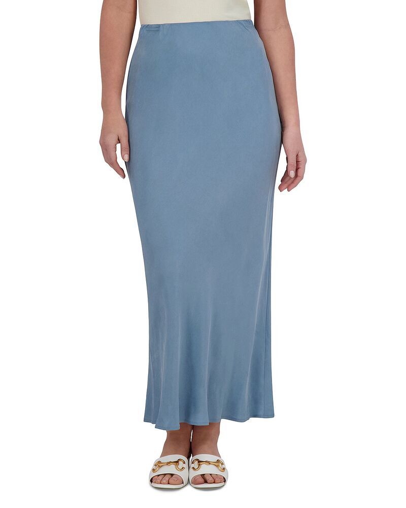 ポイント レディース ボトムスカート Point Brushed Straight Skirt Blue ブルー